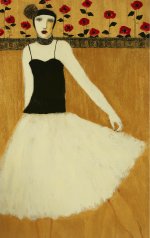 Cocktail Dress with Blooms