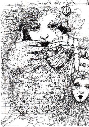 "Journal Montage" by artist Cynthia Markert